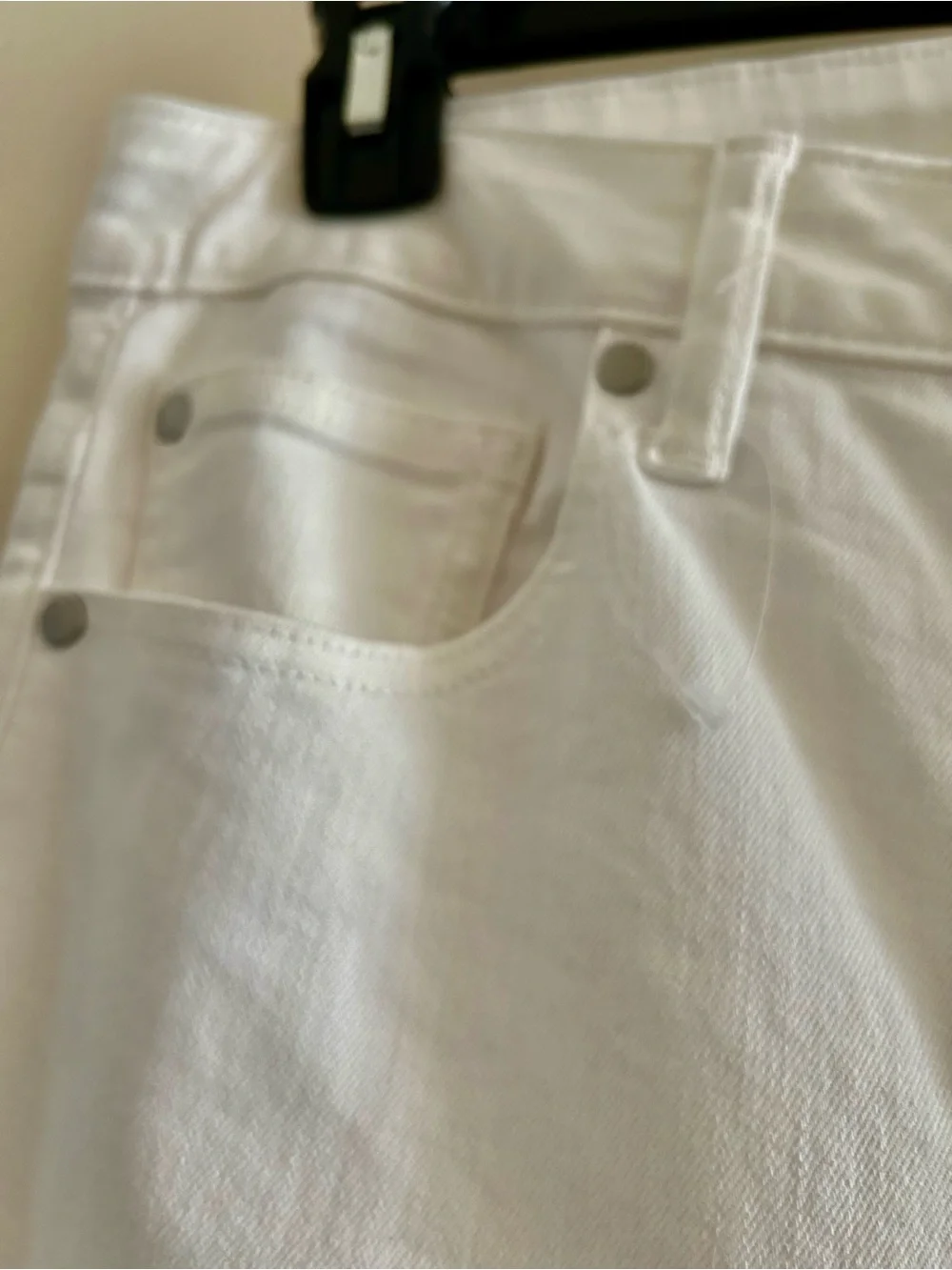 Quince White Wide-Leg Women’s Jeans - Picture 9 of 9